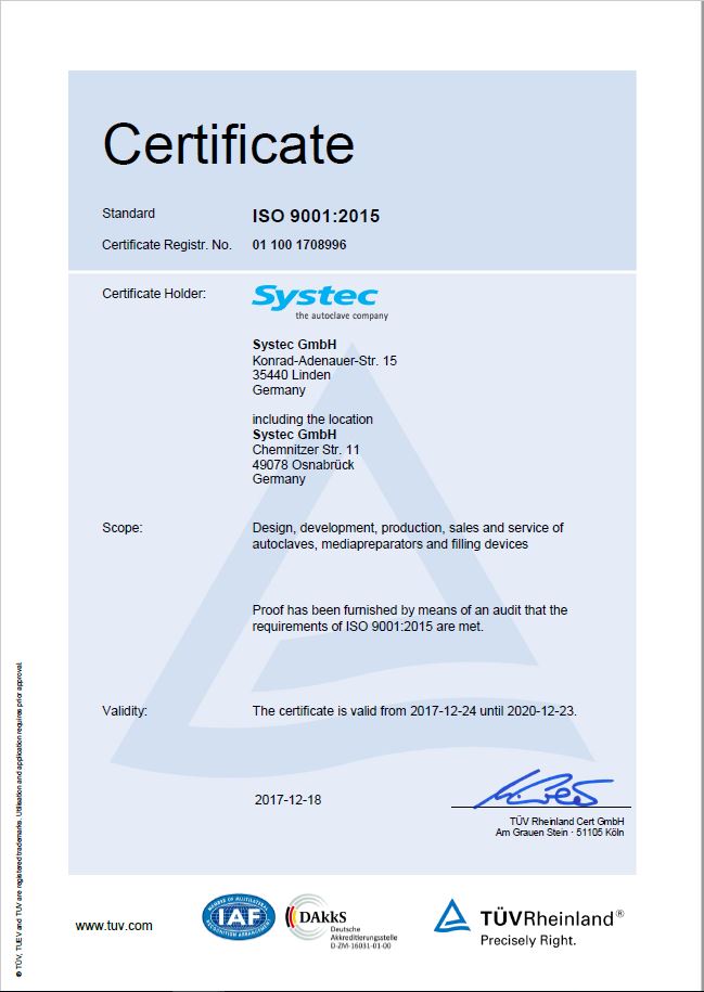 Certificate-ISO